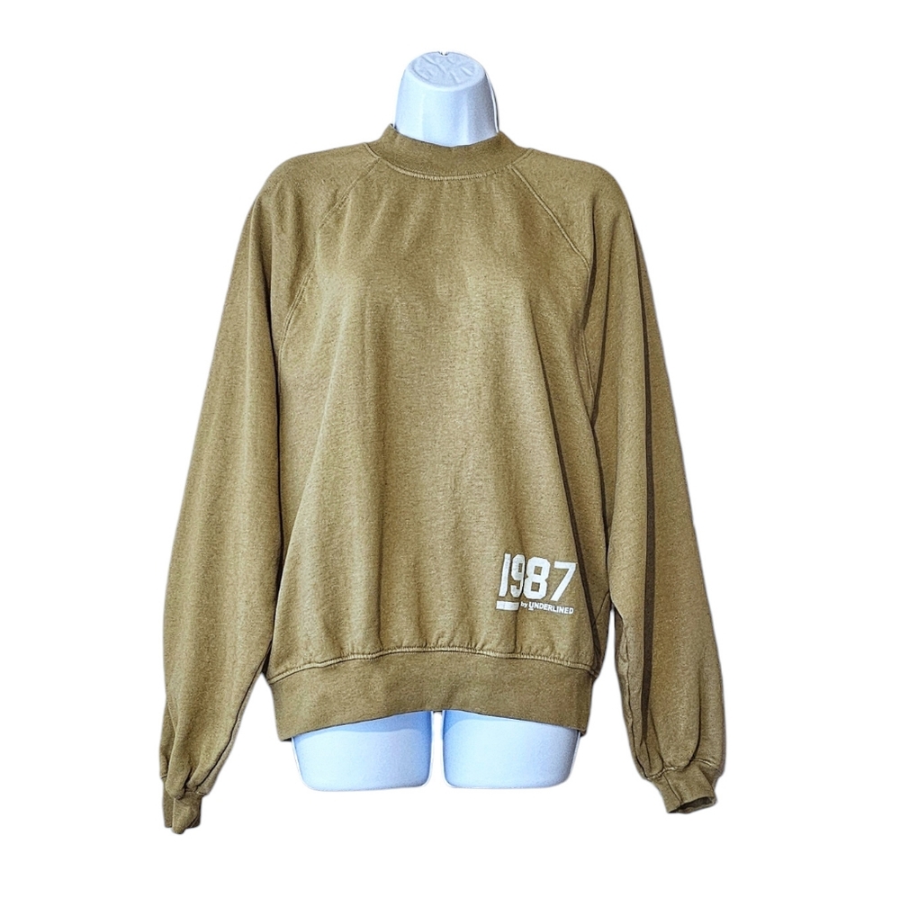 NWOT Just Attitude Raglan Fleece Sweatshirt